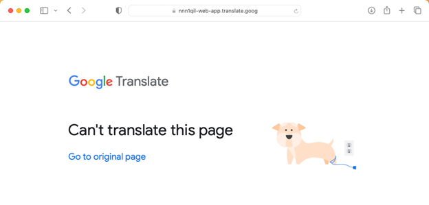 Exemple d’attaque Punycode
