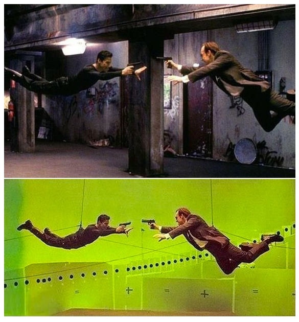 Imagerie générée par ordinateur (CGI) dans le film Matrix (1999)