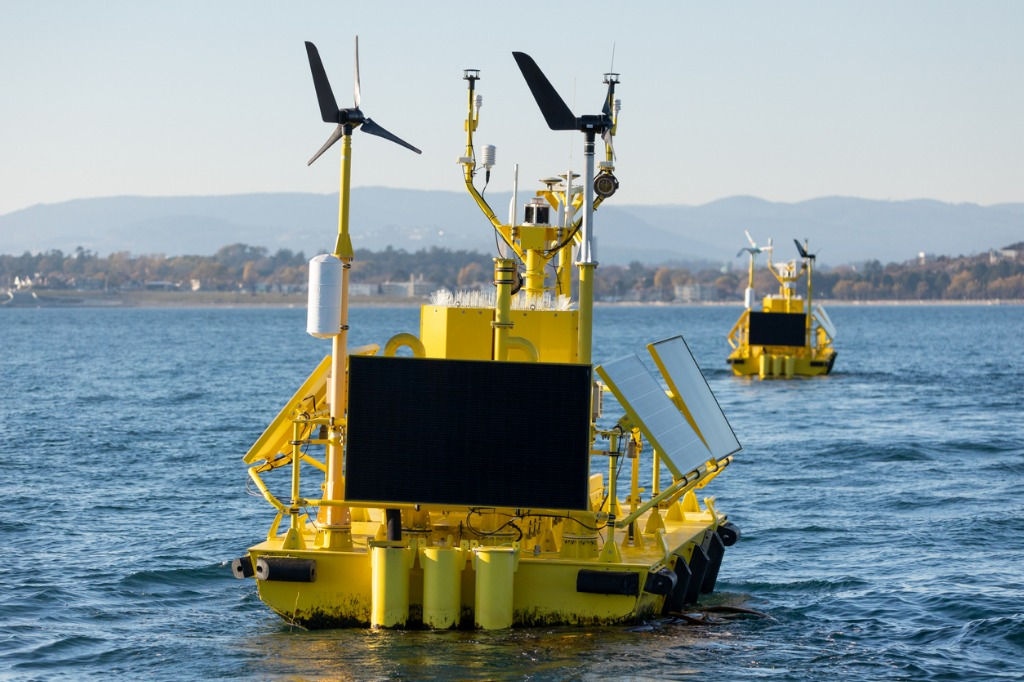 Bouées d'évaluation des ressources éoliennes en mer
