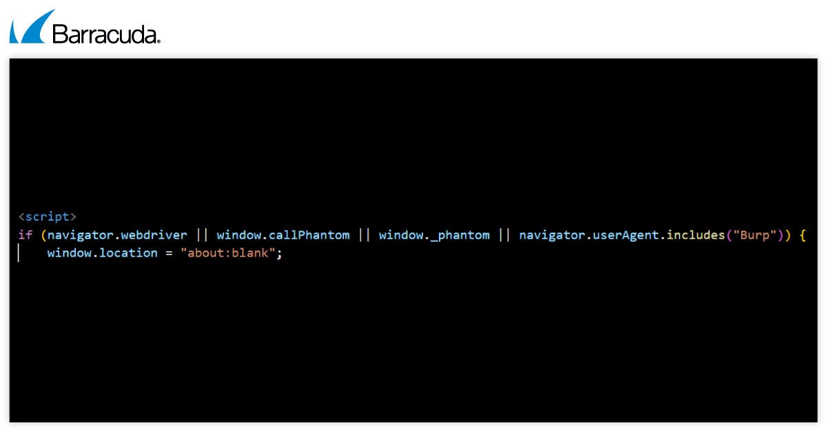 Tycoon 2FA détecte les scripts de sécurité automatisés